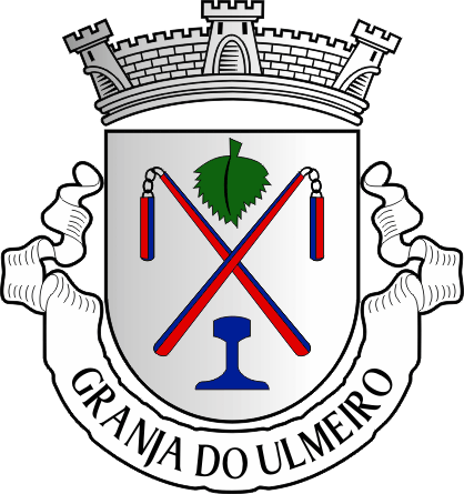 Brasão da freguesia de Granja do Ulmeiro - Granja do Ulmeiro civil parish, coat-of-arms Brasão da freguesia de Granja do Ulmeiro - Granja do Ulmeiro civil parish, coat-of-arms