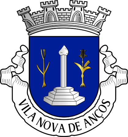 Brasão da freguesia de Vila Nova de Anços - Vila Nova de Anços civil parish, coat-of-arms Brasão da freguesia de Vila Nova de Anços - Vila Nova de Anços civil parish, coat-of-arms