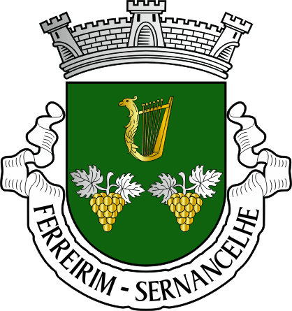 Brasão da antiga freguesia de Ferreirim - Ferreirim former civil parish, coat-of-arms Brasão da antiga freguesia de Ferreirim - Ferreirim former civil parish, coat-of-arms