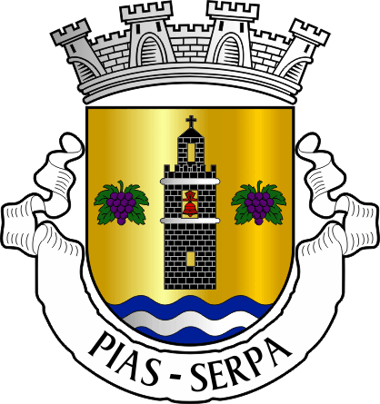 Brasão da freguesia de Pias - Pias civil parish, coat-of-arms Brasão da freguesia de Pias - Pias civil parish, coat-of-arms