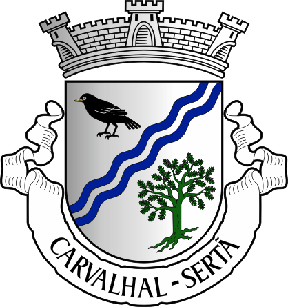 Brasão da freguesia de Carvalhal - Carvalhal civil parish, coat-of-arms Brasão da freguesia de Carvalhal - Carvalhal civil parish, coat-of-arms