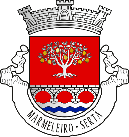 Brasão da antiga freguesia de Marmeleiro - Marmeleiro former civil parish, coat-of-arms Brasão da antiga freguesia de Marmeleiro - Marmeleiro former civil parish, coat-of-arms