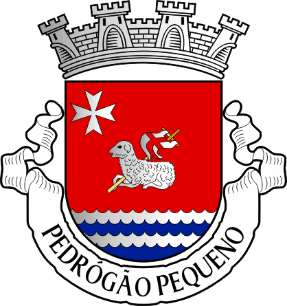 Brasão da freguesia de Pedrógão Pequeno - Pedrógão Pequeno civil parish, coat-of-arms Brasão da freguesia de Pedrógão Pequeno - Pedrógão Pequeno civil parish, coat-of-arms