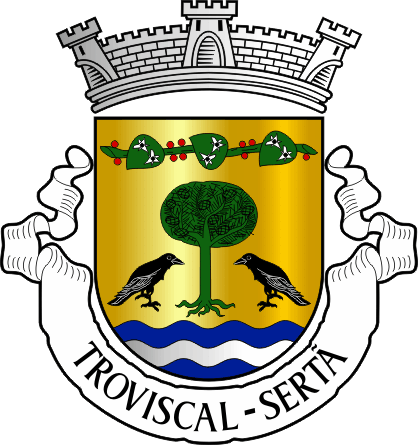 Brasão da freguesia de Troviscal - Troviscal civil parish, coat-of-arms Brasão da freguesia de Troviscal - Troviscal civil parish, coat-of-arms