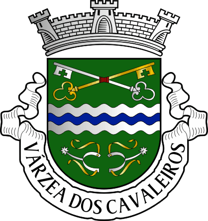 Brasão da freguesia de Várzea dos Cavaleiros - Várzea dos Cavaleiros civil parish, coat-of-arms Brasão da freguesia de Várzea dos Cavaleiros - Várzea dos Cavaleiros civil parish, coat-of-arms