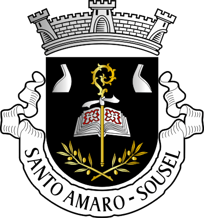 Brasão da freguesia de Santo Amaro - Santo Amaro civil parish, coat-of-arms Brasão da freguesia de Santo Amaro - Santo Amaro civil parish, coat-of-arms