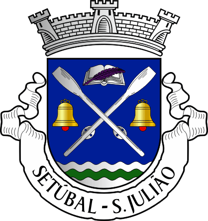 Brasão da antiga freguesia de Setúbal (São Julião) - Setúbal (São Julião) former civil parish, coat-of-arms
