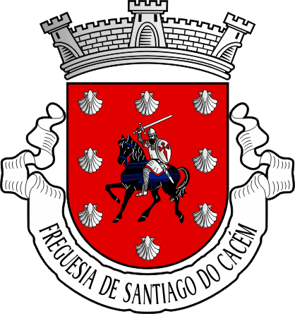 Brasão da antiga freguesia de Santiago do Cacém - Santiago do Cacém former civil parish, coat-of-arms Brasão da antiga freguesia de Santiago do Cacém - Santiago do Cacém former civil parish, coat-of-arms