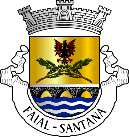 Brasão da freguesia de Faial - Faial civil parish, coat-of-arms Brasão da freguesia de Faial - Faial civil parish, coat-of-arms