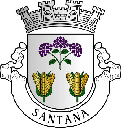 Brasão do Município de Santana - Santana municipal coat-of-arms Brasão do Município de Santana - Santana municipal coat-of-arms