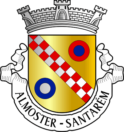 Brasão da freguesia de Almoster - Almoster civil parish, coat-of-arms Brasão da freguesia de Almoster - Almoster civil parish, coat-of-arms