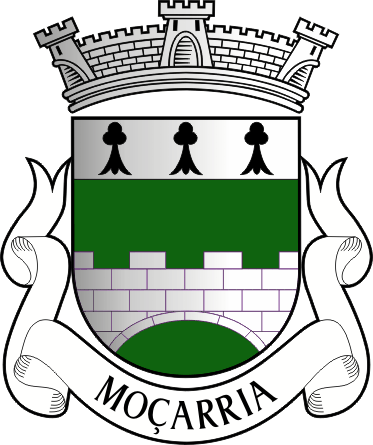 Brasão da freguesia de Moçarria - Moçarria civil parish, coat-of-arms Brasão da freguesia de Moçarria - Moçarria civil parish, coat-of-arms