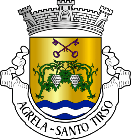 Brasão da freguesia de Agrela - Agrela civil parish, coat-of-arms Brasão da freguesia de Agrela - Agrela civil parish, coat-of-arms