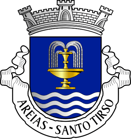 Brasão da antiga freguesia de Areias - Areias former civil parish, coat-of-arms Brasão da antiga freguesia de Areias - Areias former civil parish, coat-of-arms
