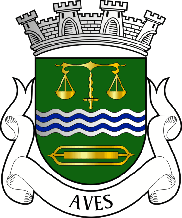 Brasão da freguesia de Aves - Aves civil parish, coat-of-arms