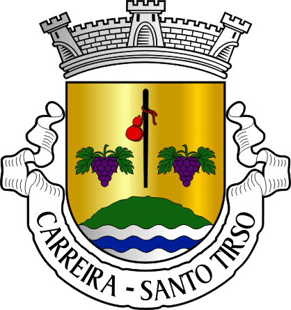Brasão da antiga freguesia de Carreira - Carreira former civil parish, coat-of-arms Brasão da antiga freguesia de Carreira - Carreira former civil parish, coat-of-arms