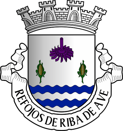 Brasão da antiga freguesia de Refojos de Riba de Ave - Refojos de Riba de Ave former civil parish, coat-of-arms