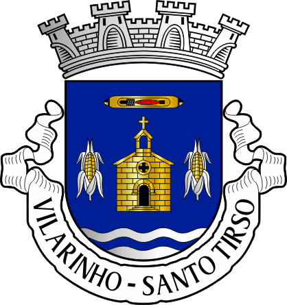 Brasão da freguesia de Vilarinho - Vilarinho civil parish, coat-of-arms Brasão da freguesia de Vilarinho - Vilarinho civil parish, coat-of-arms