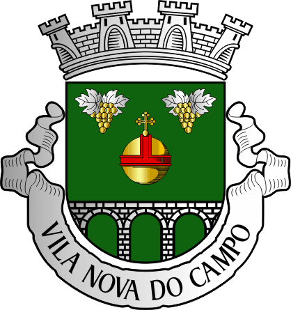 Brasão da Freguesia de Vila Nova do Campo - Vila Nova do Campo civil parish, coat-of-arms