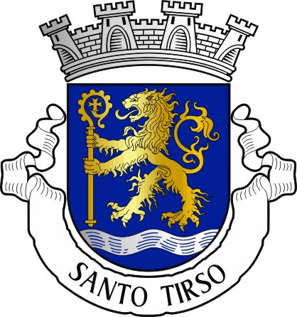 Brasão do Município de Santo Tirso - Santo Tirso municipal coat-of-arms Brasão do Município de Santo Tirso - Santo Tirso municipal coat-of-arms