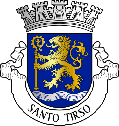 Brasão do Município de Santo Tirso - Santo Tirso municipal coat-of-arms Brasão do Município de Santo Tirso - Santo Tirso municipal coat-of-arms