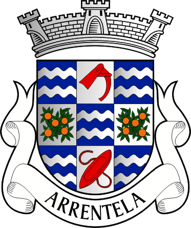 Brasão da antiga freguesia da Arrentela - Arrentela former civil parish, coat-of-arms