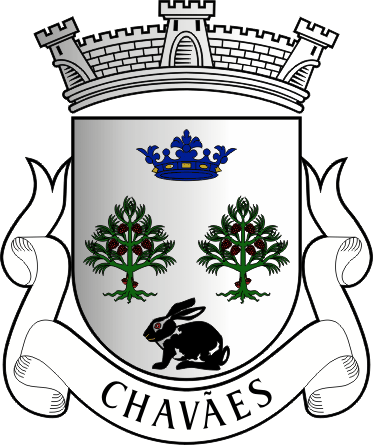 Brasão da freguesia de Chavães - Chavães civil parish, coat-of-arms
