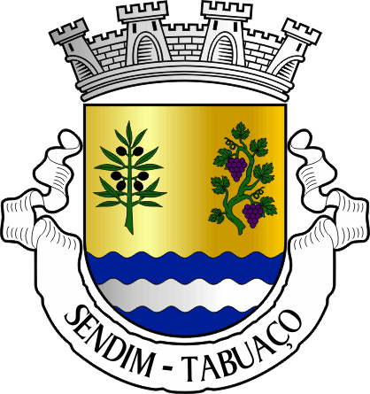 Brasão da freguesia de Sendim - Sendim civil parish, coat-of-arms