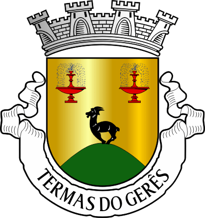 Brasão da Vila das Termas do Gerês - Termas do Gerês Town, coat-of-arms