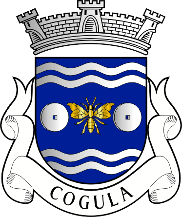 Brasão da freguesia de Cogula - Cogula civil parish, coat-of-arms Brasão da freguesia de Cogula - Cogula civil parish, coat-of-arms