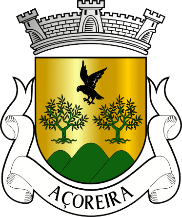 Brasão da freguesia de Açoreira - Açoreira civil parish, coat-of-arms Brasão da freguesia de Açoreira - Açoreira civil parish, coat-of-arms