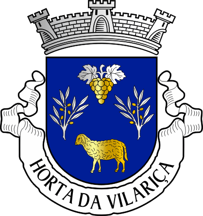 Brasão da freguesia de Horta da Vilariça - Horta da Vilariça civil parish, coat-of-arms Brasão da freguesia de Horta da Vilariça - Horta da Vilariça civil parish, coat-of-arms