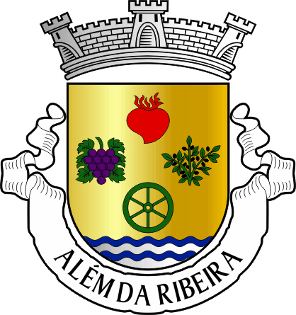 Brasão da antiga freguesia de Além da Ribeira - Além da Ribeira former civil parish, coat-of-arms Brasão da antiga freguesia de Além da Ribeira - Além da Ribeira former civil parish, coat-of-arms