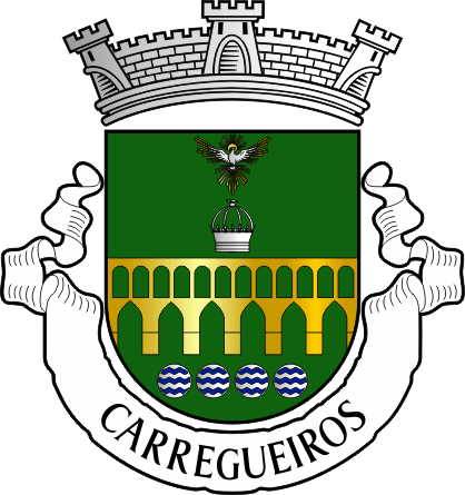 Brasão da freguesia de Carregueiros - Carregueiros civil parish, coat-of-arms Brasão da freguesia de Carregueiros - Carregueiros civil parish, coat-of-arms