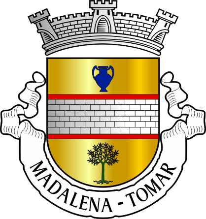 Brasão da antiga freguesia de Madalena - Madalena former civil parish, coat-of-arms Brasão da antiga freguesia de Madalena - Madalena former civil parish, coat-of-arms