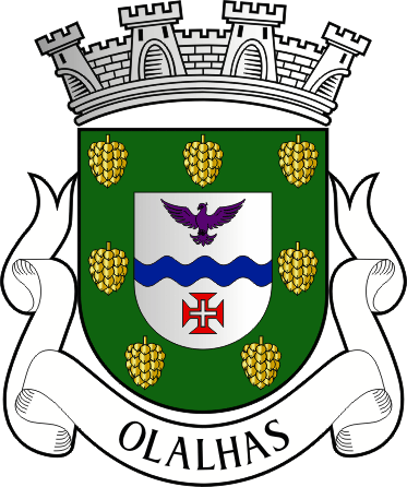Brasão da freguesia de Olalhas - Olalhas civil parish, coat-of-arms Brasão da freguesia de Olalhas - Olalhas civil parish, coat-of-arms