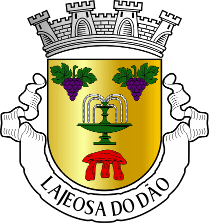 Brasão da freguesia de Lajeosa do Dão - Lajeosa do Dão civil parish, coat-of-arms Brasão da freguesia de Lajeosa do Dão - Lajeosa do Dão civil parish, coat-of-arms