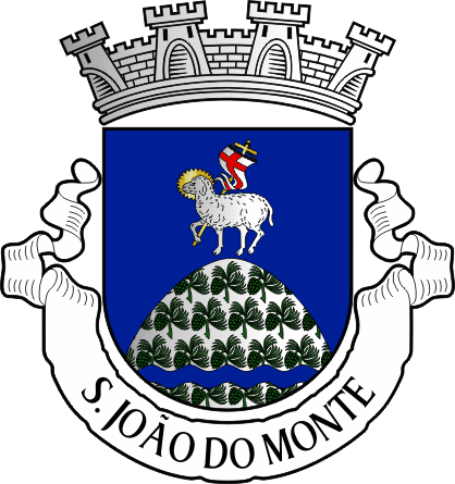Brasão da antiga freguesia de São João do Monte - São João do Monte former civil parish, coat-of-arms Brasão da antiga freguesia de São João do Monte - São João do Monte former civil parish, coat-of-arms