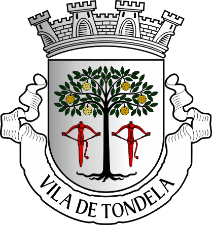 Brasão do Município de Tondela - Tondela municipal coat-of-arms Brasão do Município de Tondela - Tondela municipal coat-of-arms