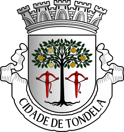 Brasão do Município de Tondela - Tondela municipal coat-of-arms Brasão do Município de Tondela - Tondela municipal coat-of-arms