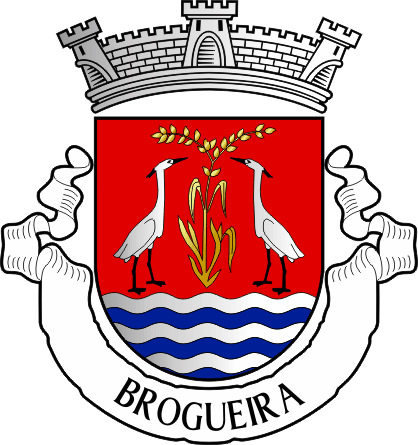 Brasão da antiga freguesia de Brogueira - Brogueira former civil parish, coat-of-arms Brasão da antiga freguesia de Brogueira - Brogueira former civil parish, coat-of-arms