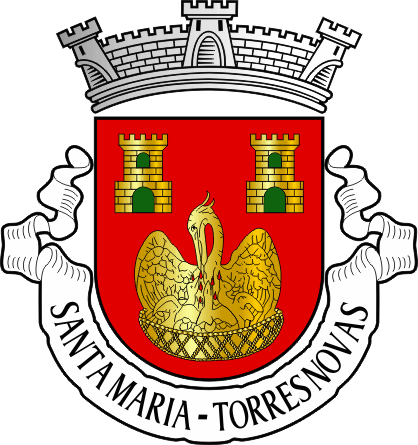 Brasão da antiga freguesia de Torres Novas (Santa Maria) - Torres Novas (Santa Maria) former civil parish, coat-of-arms Brasão da antiga freguesia de Torres Novas (Santa Maria) - Torres Novas (Santa Maria) former civil parish, coat-of-arms