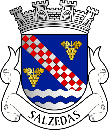 Brasão da freguesia de Salzedas - Salzedas civil parish, coat-of-arms Brasão da freguesia de Salzedas - Salzedas civil parish, coat-of-arms