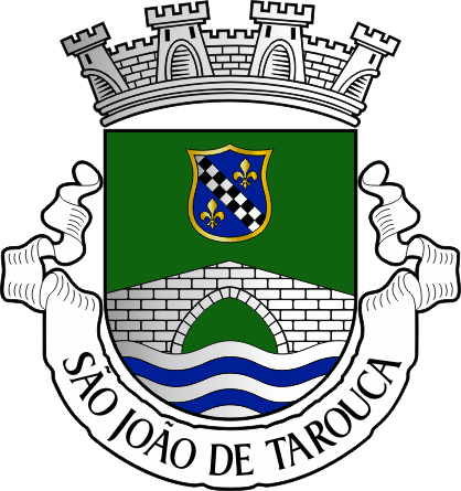 Brasão da freguesia de São João de Tarouca - São João de Tarouca civil parish, coat-of-arms Brasão da freguesia de São João de Tarouca - São João de Tarouca civil parish, coat-of-arms
