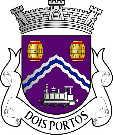 Brasão da antiga freguesia de Dois Portos - Dois Portos former civil parish, coat-of-arms Brasão da antiga freguesia de Dois Portos - Dois Portos former civil parish, coat-of-arms