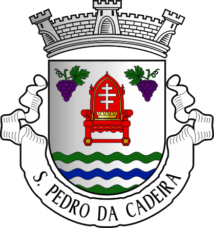 Brasão da freguesia de São Pedro da Cadeira - São Pedro da Cadeira civil parish, coat-of-arms Brasão da freguesia de São Pedro da Cadeira - São Pedro da Cadeira civil parish, coat-of-arms