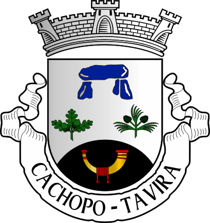 Brasão da freguesia de Cachopo - Cachopo civil parish, coat-of-arms Brasão da freguesia de Cachopo - Cachopo civil parish, coat-of-arms