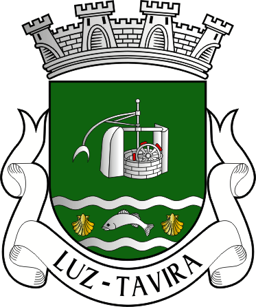 Brasão da antiga freguesia de Luz - Luz former civil parish, coat-of-arms Brasão da antiga freguesia de Luz - Luz former civil parish, coat-of-arms