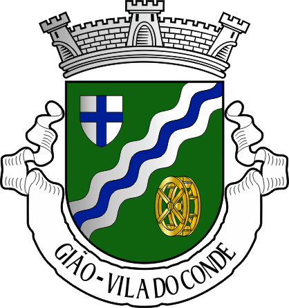 Brasão da freguesia de Gião - Gião civil parish, coat-of-arms Brasão da freguesia de Gião - Gião civil parish, coat-of-arms