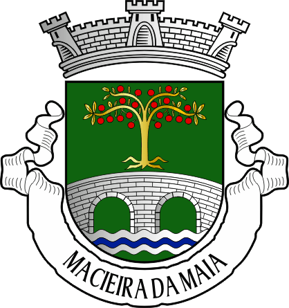 Brasão da freguesia de Macieira da Maia - Macieira da Maia civil parish, coat-of-arms Brasão da freguesia de Macieira da Maia - Macieira da Maia civil parish, coat-of-arms